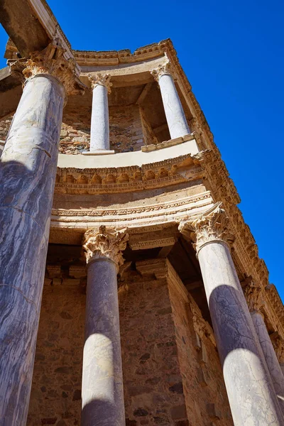 Merida in Badajoz Roman amphitheater Spain — Stock Photo, Image
