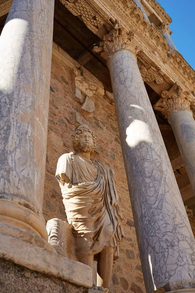 Merida in Badajoz Roman amphitheater Spain — Stock Photo, Image