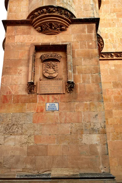 Basílica Catedral de Salamanca España — Foto de Stock