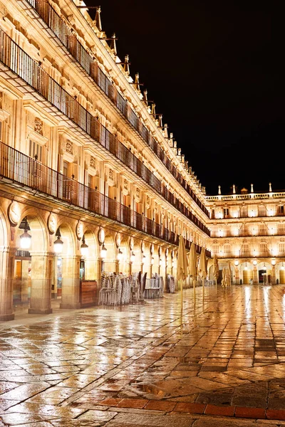 Salamanca Plaza Mayor w Hiszpanii — Zdjęcie stockowe