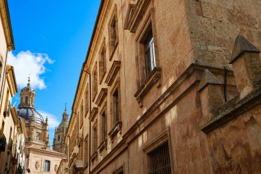 Salamanca university and Clerecia church Spain clipart