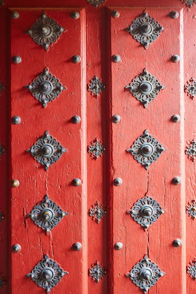 Salamanca Cathedral door detail Spain — Stock Photo, Image