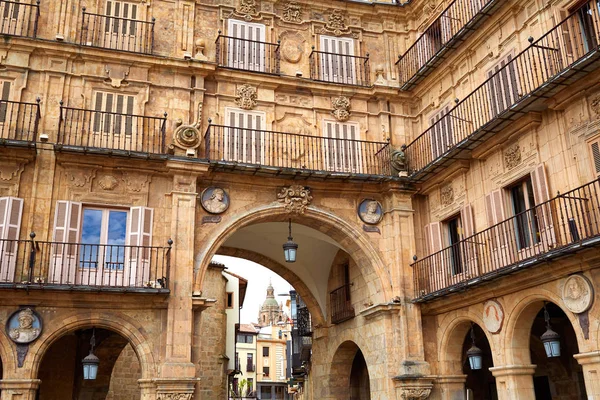 Salamanca Plaza Mayor in Spain — Stock Photo, Image