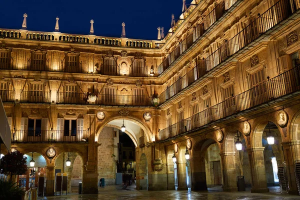 Salamanca Plaza Mayor w Hiszpanii — Zdjęcie stockowe