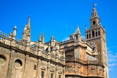 Sevilla Katedrali Giralda Kulesi Sevilla Spain