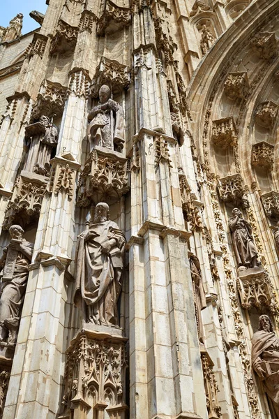 Fachada Catedral de Sevilla Sevilla España — Foto de Stock