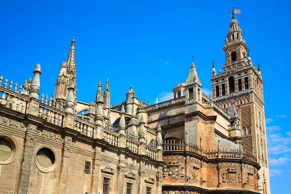 Catedral de Sevilla Torre Giralda Sevilla España — Foto de Stock