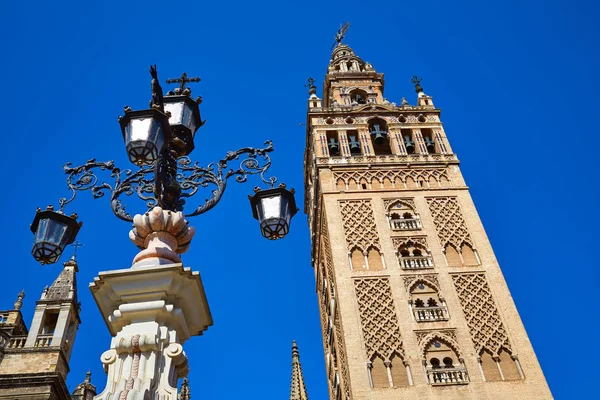 Sevilla Katedrali Giralda Kulesi Sevilla Spain — Stok fotoğraf