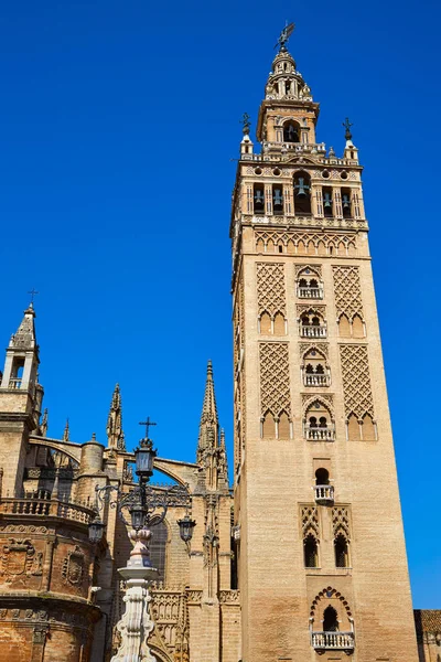 Seville cathedral Giralda tower Sevilla Spain — Stock Photo, Image