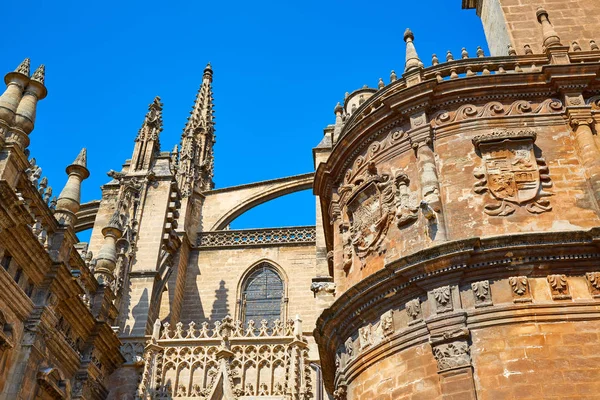 Sevilla Kathedrale von sevilla andalusia spanien — Stockfoto