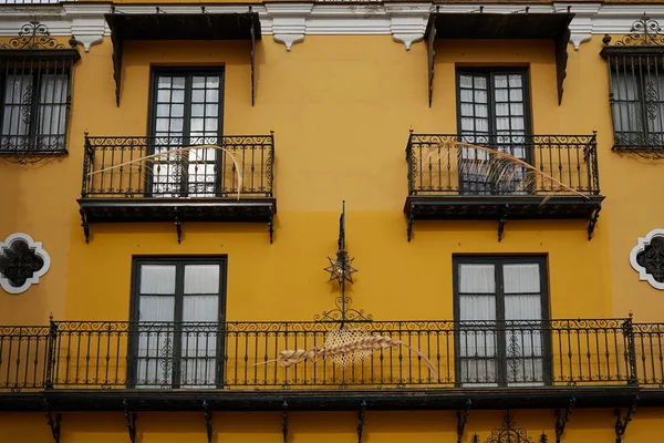 Macarena Sewilla barrio fasady Sevilla, Hiszpania — Zdjęcie stockowe