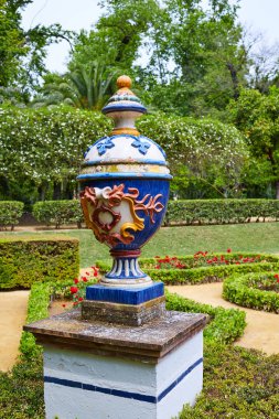 Seville maria luisa park bahçeler İspanya