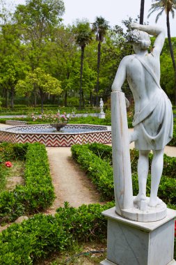Seville maria luisa park bahçeler İspanya