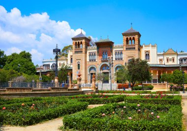 Seville maria luisa park bahçeler İspanya