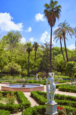 Seville maria luisa park bahçeler İspanya