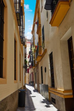 Sevilla calle Agua Vida st İspanya yakınındaki tarihi kent