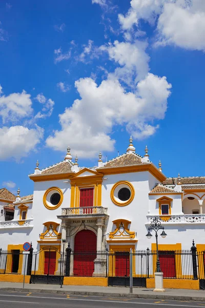 Seville Maestranza bullring plaza toros Sevilla — Stock fotografie