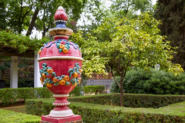 Sevilla maria luisa park gärten spanien — Stockfoto