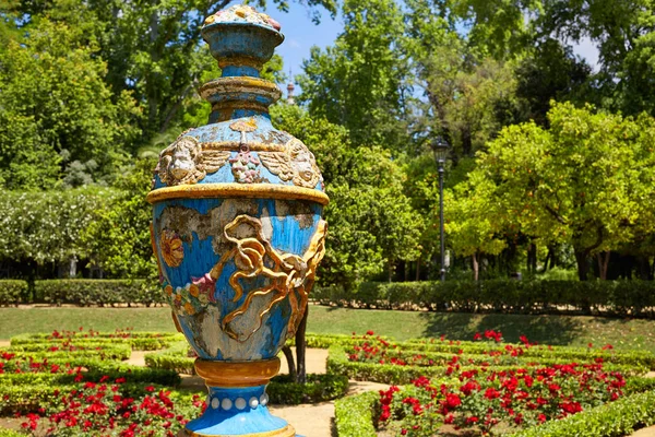 Sevilla maria luisa park tuinen Spanje — Stockfoto