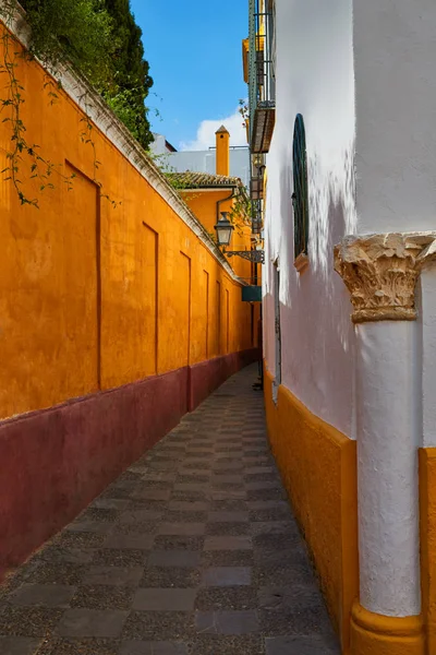 Seville juderia barrio andalusia sevilla spanien — Stockfoto