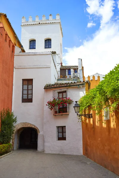 Seville Juderia barrio Andalusia Sevilla Испания — стоковое фото