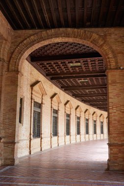 Seville Sevilla Plaza de Espana Andalusia Spain