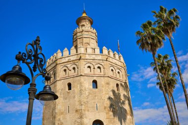 Sevilla Torre del Oro Kulesi Sevilla İspanya