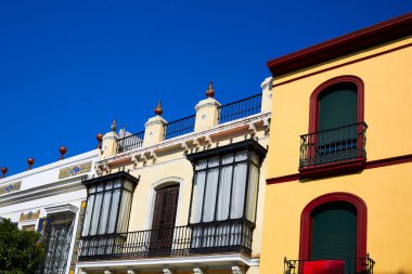 Triana barrio Seville cepheler Andalusia İspanya