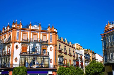 Triana barrio Seville cepheler Andalusia İspanya