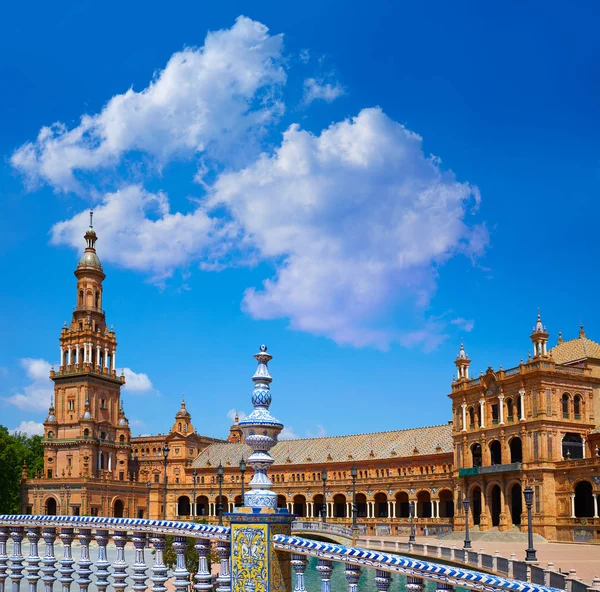 Sevilla Sevilla Plaza Espana Andalucien Spanien — Stockfoto