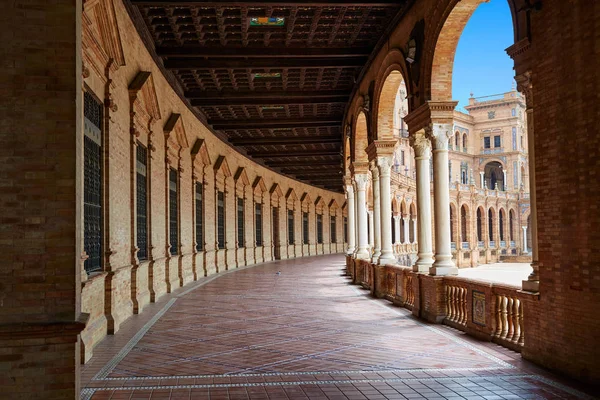 Seville Sevilla Plaza de Espana Andalusia Spain — Stok fotoğraf