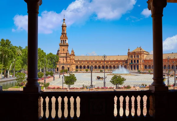 Sevilla Sevilla Plaza España Andalucía España — Foto de Stock