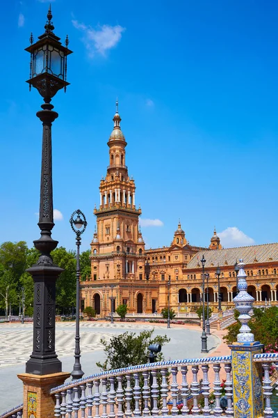 Sevilla Sevilla Plaza España Andalucía España — Foto de Stock