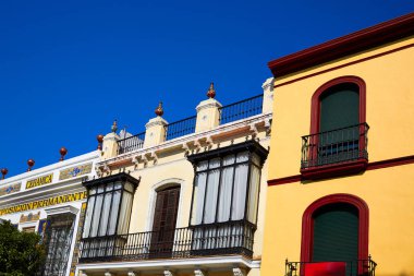 Triana barrio Seville cepheler Andalusia İspanya