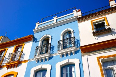 Triana barrio Seville cepheler Andalusia İspanya