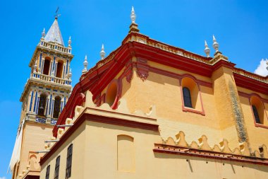 Triana barrio Seville Santa Ana kilise İspanya