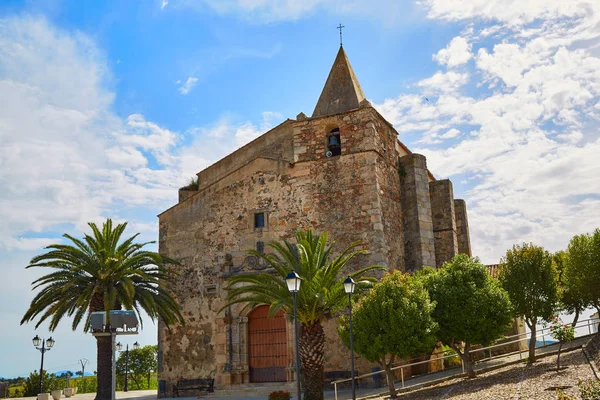 Aljucen church in Extremadura Spain — Stock Photo, Image