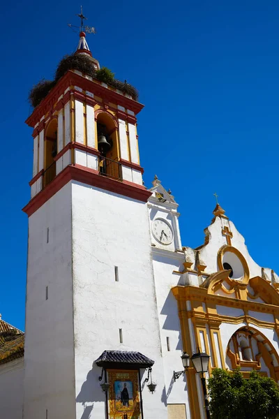 Castilblanco kirche via de la plata weg spanien — Stockfoto