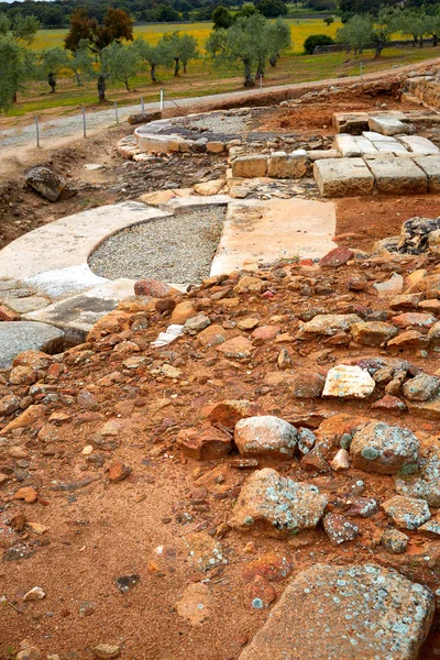 Arco romano de Caparra en España Extremadura —  Fotos de Stock