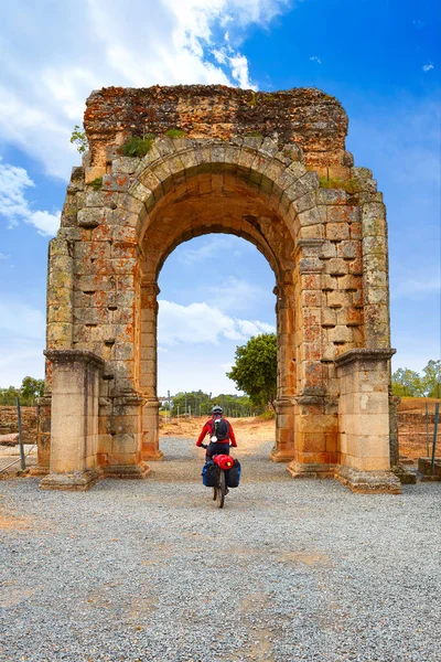 İspanya Extremadura Caparra kemer Roma — Stok fotoğraf