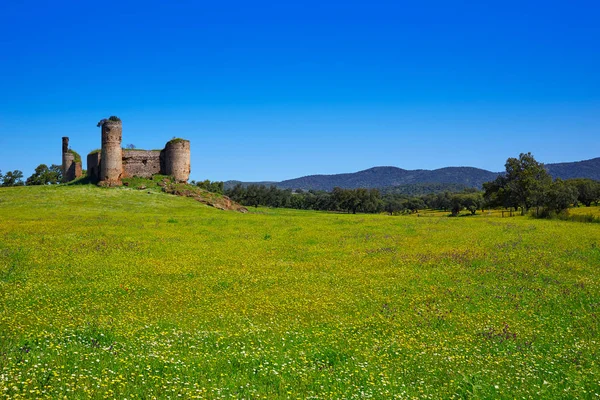 Castelo de Castillo de las Torres por via de la Plata — Fotografia de Stock