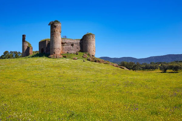 Castelo de Castillo de las Torres por via de la Plata — Fotografia de Stock