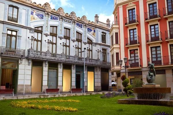 Zamora Santa clara street modernism in Spain — Stock Photo, Image