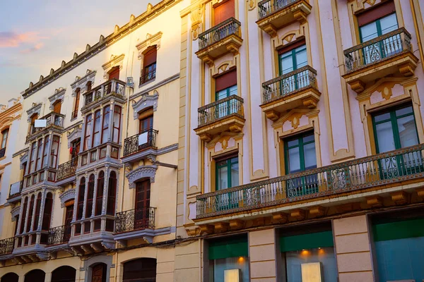 Zamora santa clara straße modernismus in spanien — Stockfoto