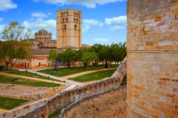 Zamora-kathedrale in spanien an der via de la plata — Stockfoto