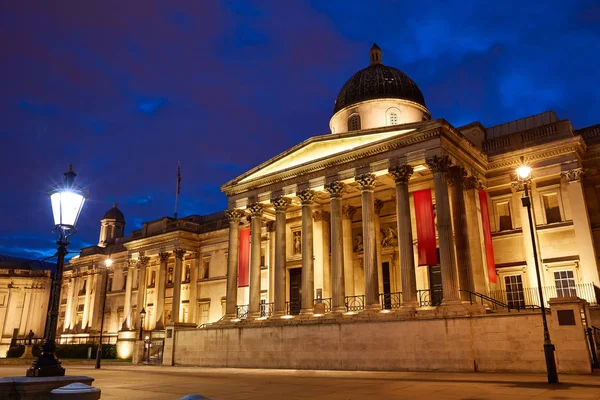Galería Nacional de Londres en Trafalgar Square — Foto de Stock