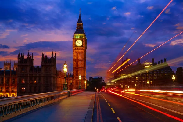 Wieża zegarowa Big Bena w Londynie — Zdjęcie stockowe