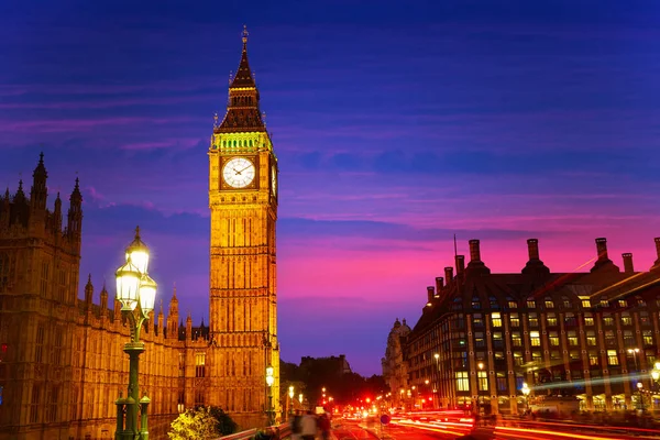 Wieża zegarowa Big Bena w Londynie — Zdjęcie stockowe