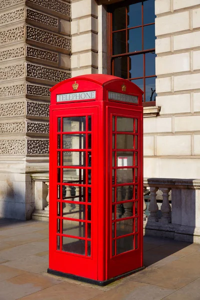 stock image London old red Telephone box