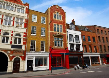 Londra Southwark eski tuğla binalar